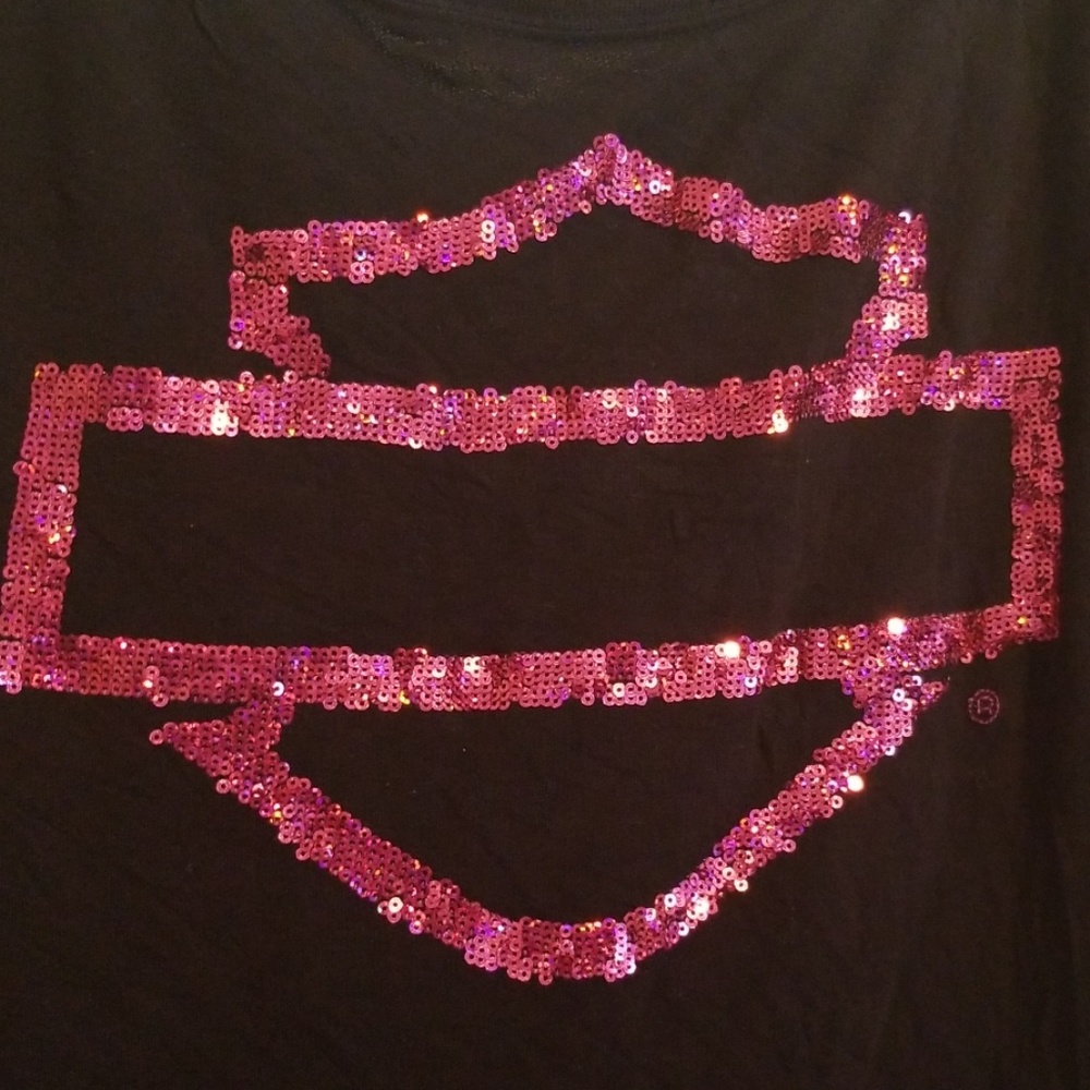 Oversized HD pink brand sweatshirt